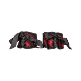 Scandal Corset Cuffs - Red